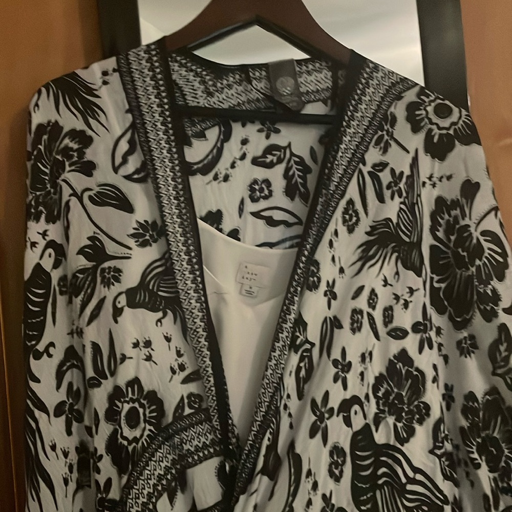 Flowy swimsuit coverup or kimono